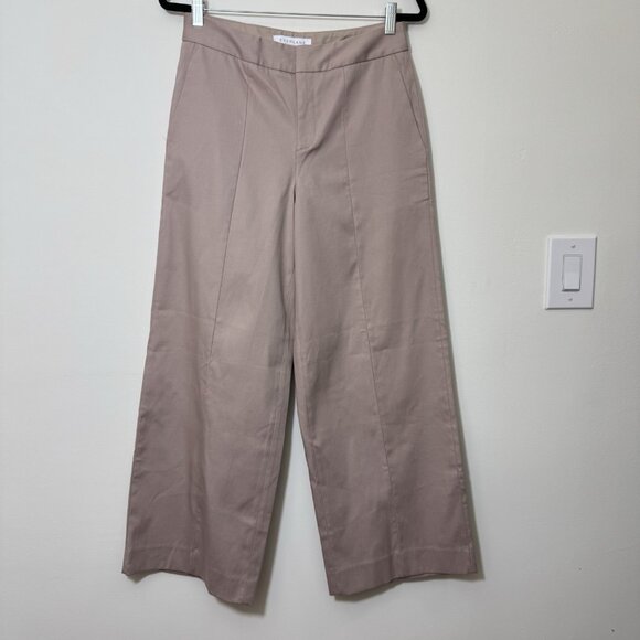 Everlane Women’s The Wide Leg Structure Pants Size 2  High Rise Career - Picture 1 of 6